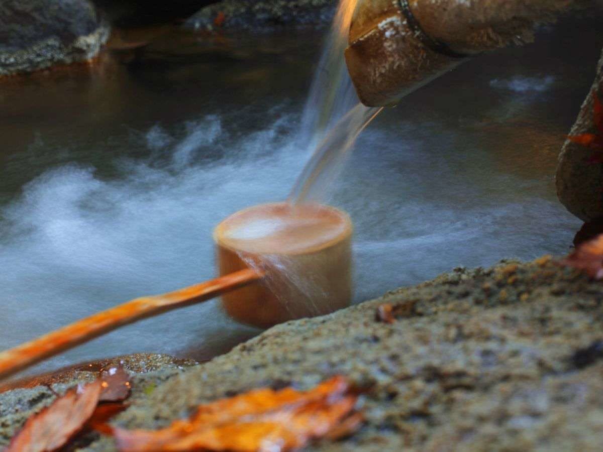 天然温泉100％の湯