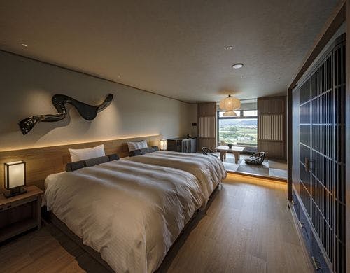 最上階　展望風呂付きツイン