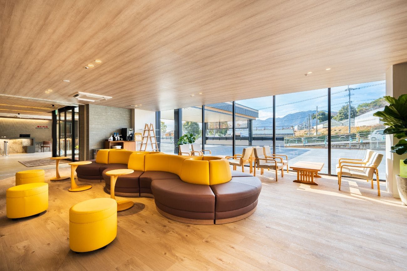 พื้นที่พักผ่อนในล็อบบี้