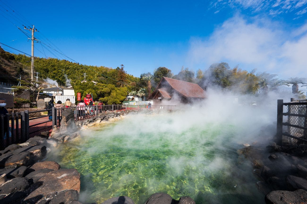 โรงแรมโอนิยามะ แหล่งน้ำพุร้อน【鬼山地獄】