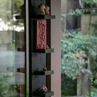 【玄関】はな村の小物達が暖かくお出迎え♪