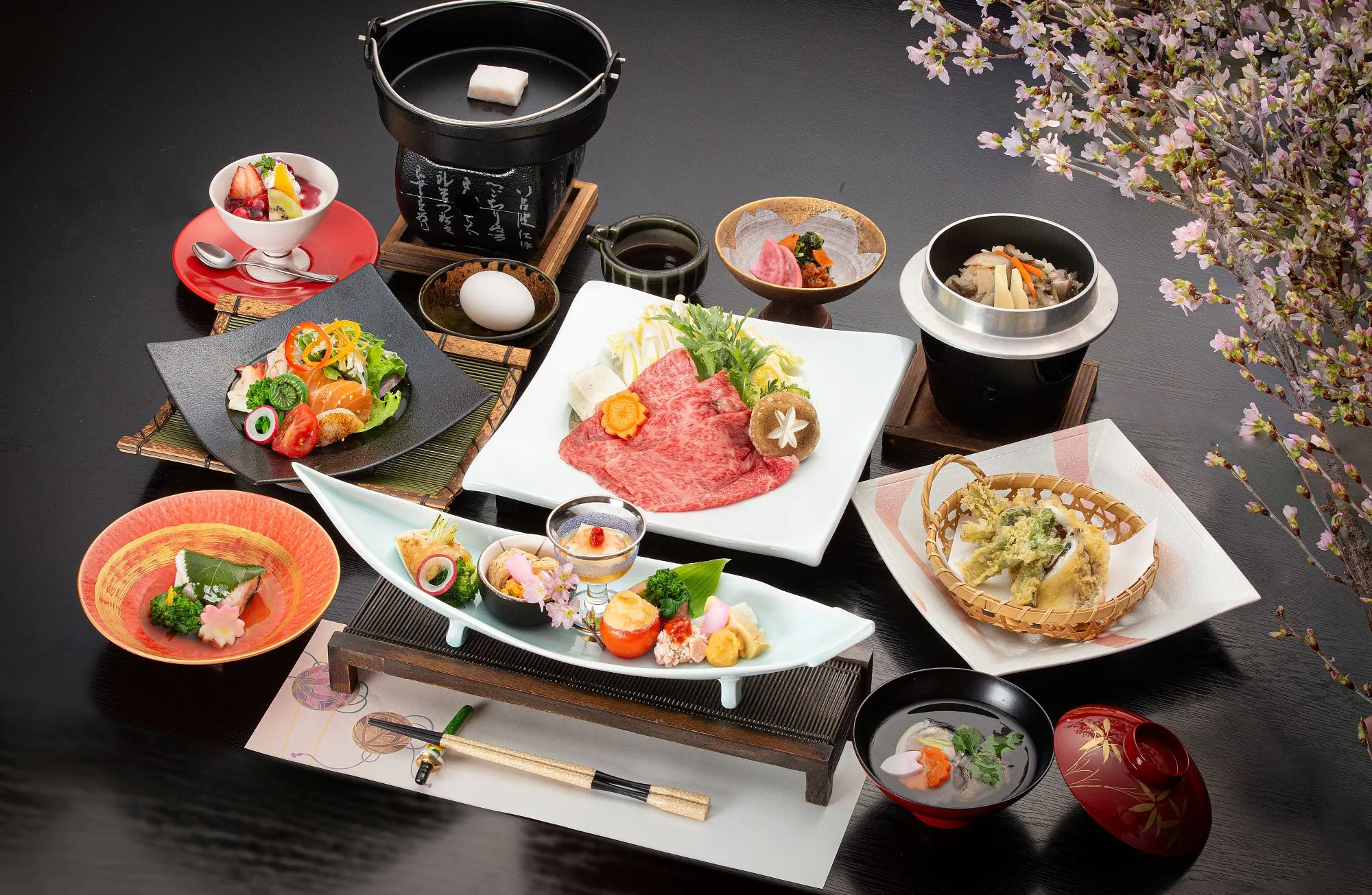 ชุดอาหารซากุระตามที่เชฟคัดสรรให้