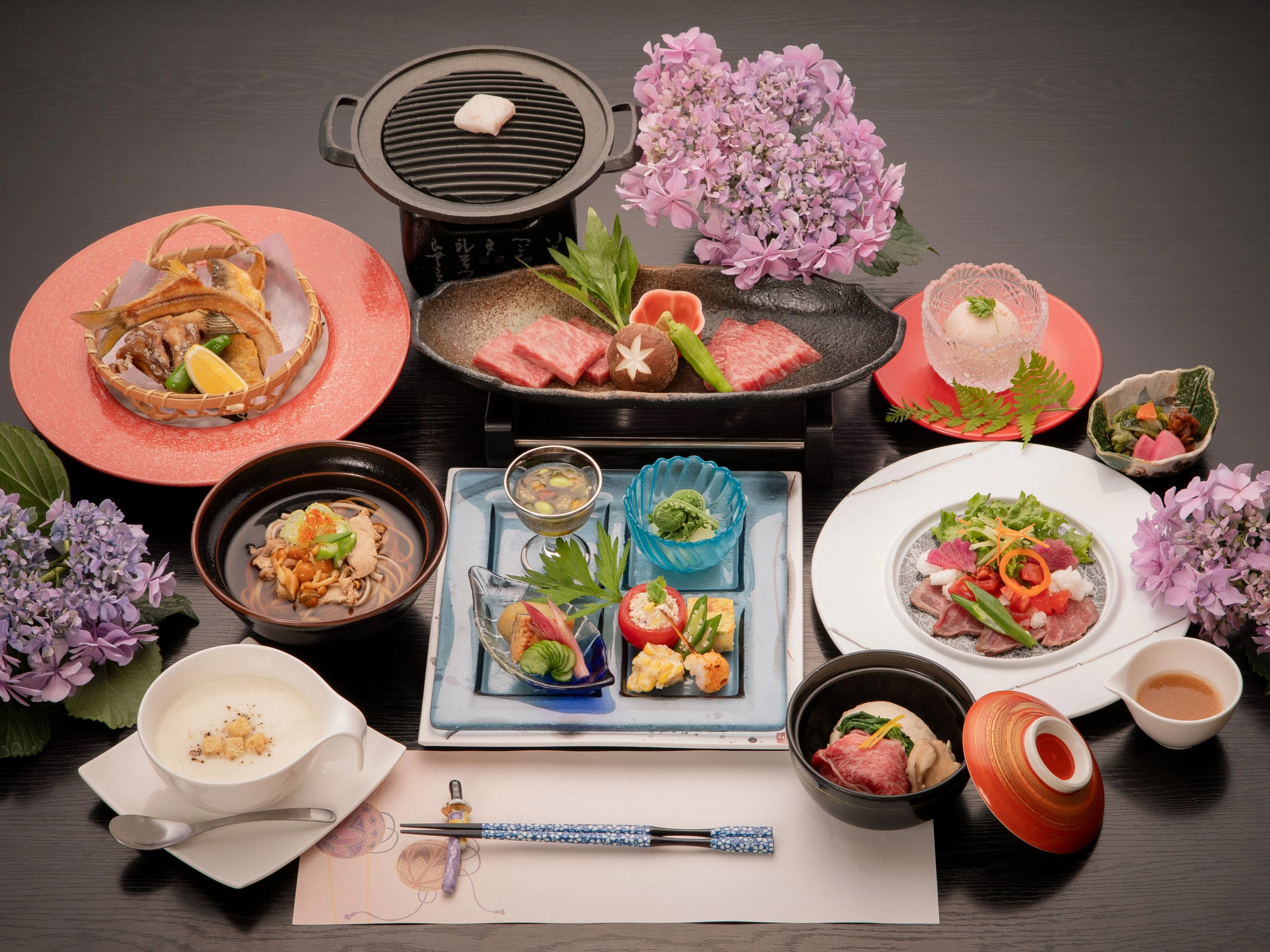 Set menu kunang-kunang Onogawa