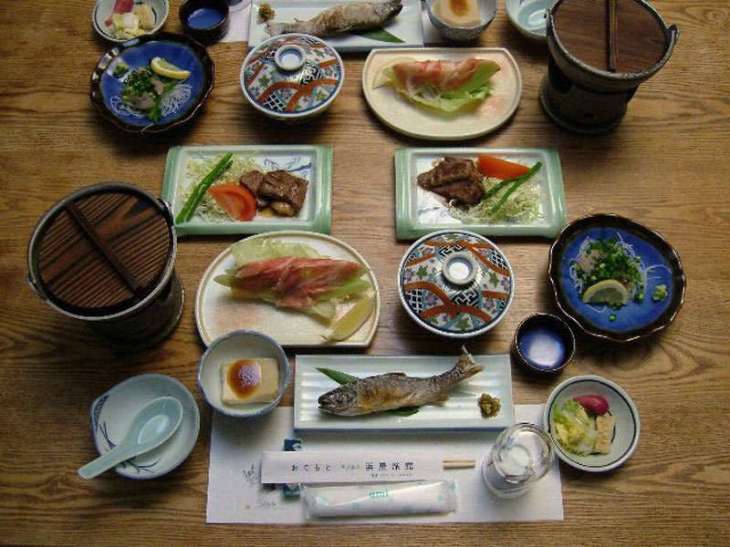 *ตัวอย่างอาหารเย็น