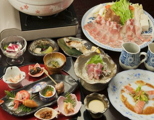 九重ブランド夢ポーク鍋会席