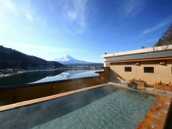 【1泊朝食付】ご到着は21時までOK！全室富士山＆河口湖を一望！　全室禁煙