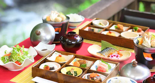 【朝食付きプラン】会津の食を愉しむ<ご当地朝ごはん>と<原瀧自慢の温泉>に癒される__。