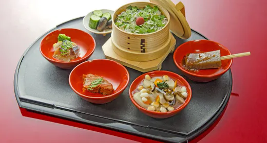 【会津名物めっぱめし】老舗の名店「郷土料理ランチコース」付きプラン 会津若松観光予定の方におススメ