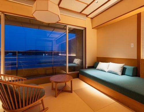 オーシャンビューのお洒落なお部屋
