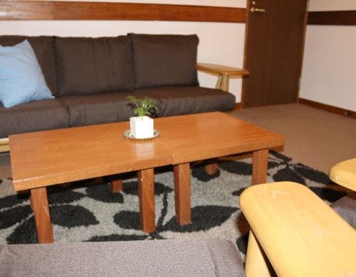 2つお部屋が分れている8畳居間