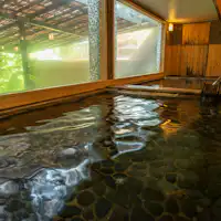 【大浴場-古代檜木浴池-】