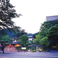 鬼怒川公園飯店的主入口