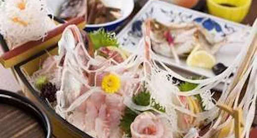 【日本海の旬魚盛】通常のお造りからグレードアップ<舟盛>×美保湾&境港の旬を味わう海鮮会席プラン