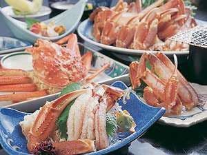 ＜境港産！松葉ガニ3杯分＞圧巻！怒涛のカニ料理【カニ三昧横綱フルコース】プラン！！！