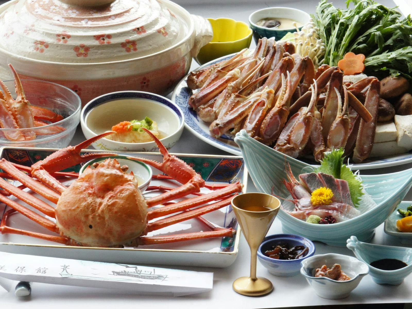 Kepiting salju merah yang ditangkap di Pelabuhan Sakaiminato!