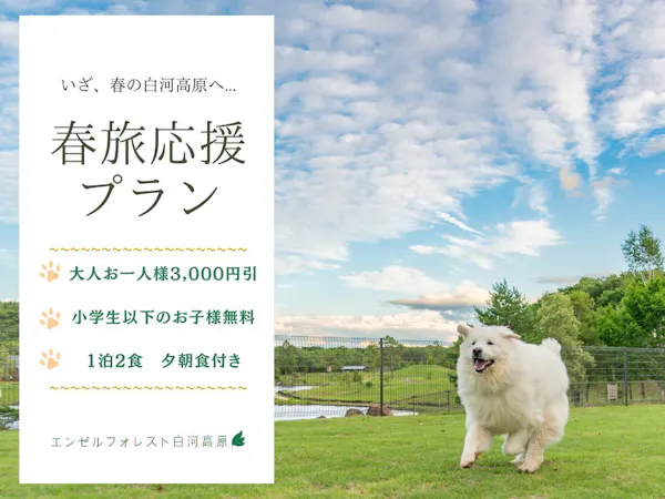 【春旅応援プラン】1泊2食付き バイキングプラン【小学生以下無料】