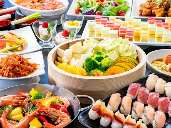【組数限定!お早めに】・1泊2食 夕朝食バイキング付きプラン