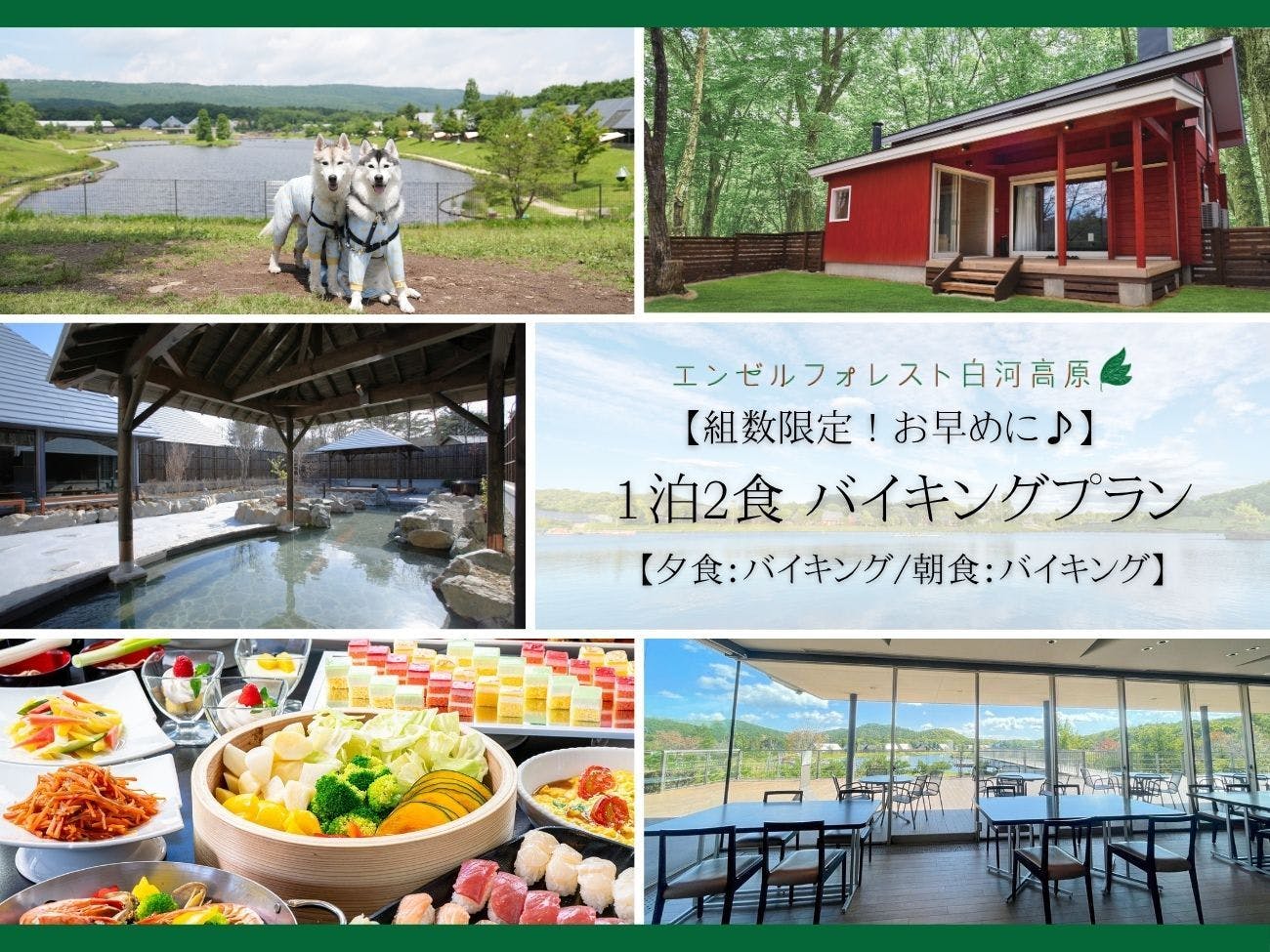 〇【組数限定！お早めに！】　1泊2食バイキングプラン　【夕食：バイキング/朝食：バイキング】