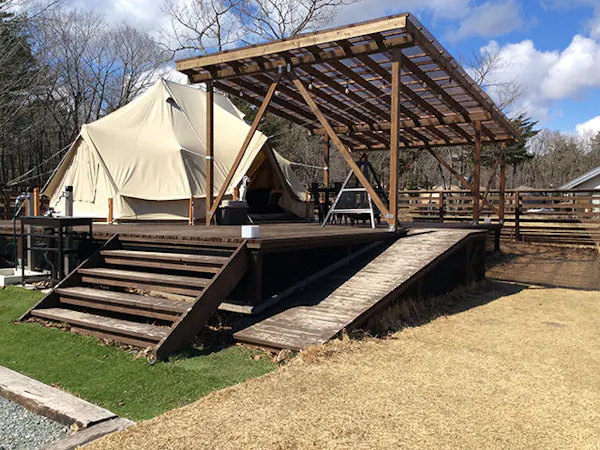 ドッグフリーグランピング 外観