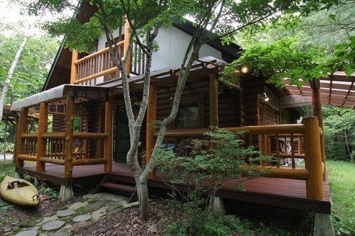 貸別荘C　テラス