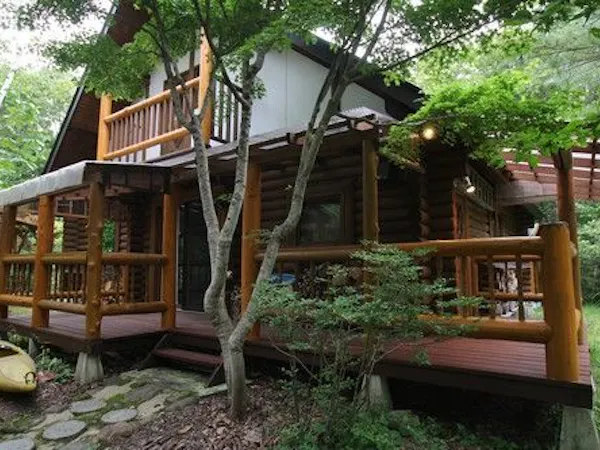 貸別荘C テラス