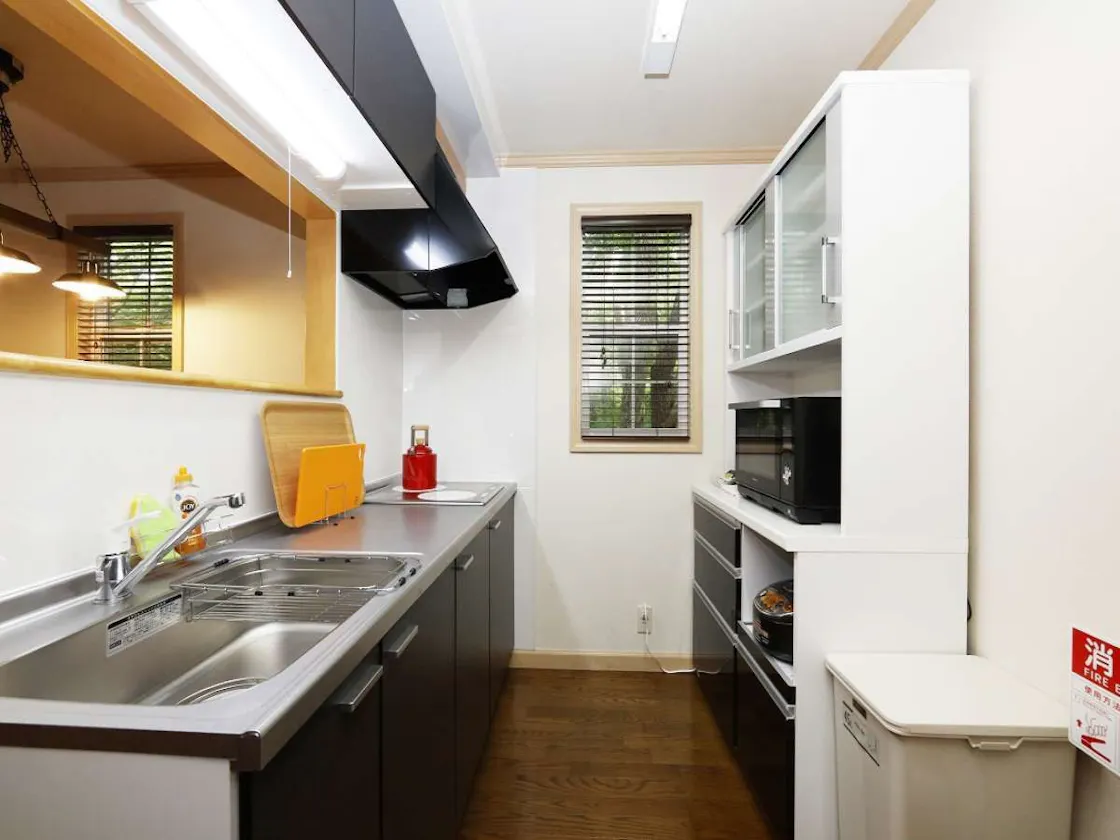 【貸別荘コテージBタイプ・キッチン】