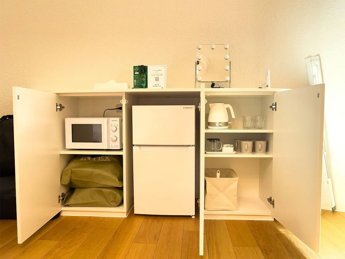 โดมคอทเทจ ~คาวรา~ อุปกรณ์