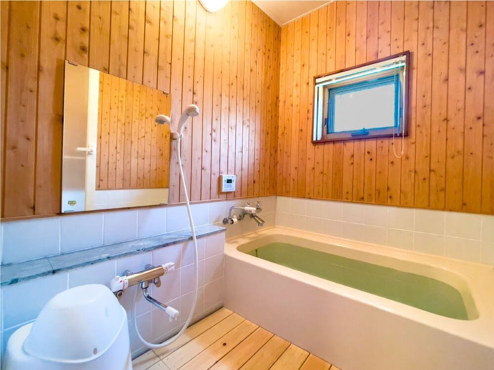 วิลล่าให้เช่าส่วนตัวพร้อมน้ำพุร้อน ประเภท R　ห้องน้ำ