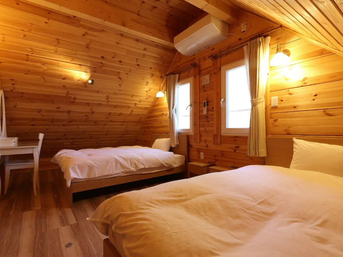 【露天風呂付ログプレミアム】大地