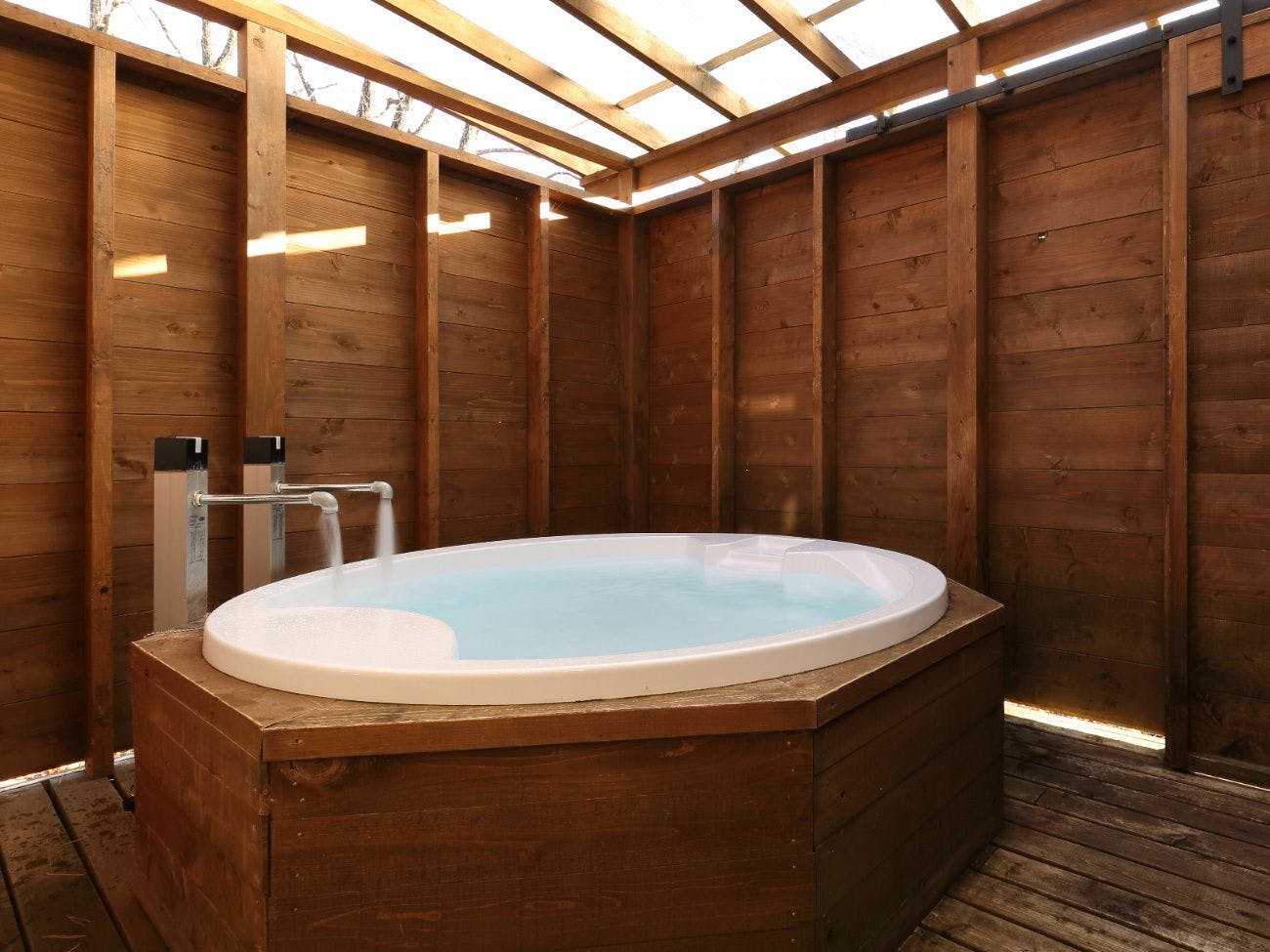 【露天風呂付ログプレミアム】大地