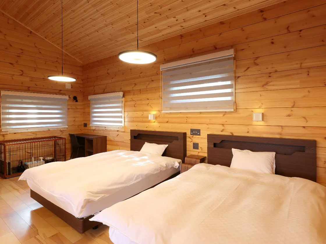 サウナ&露天風呂付ログプレミアム リンナ