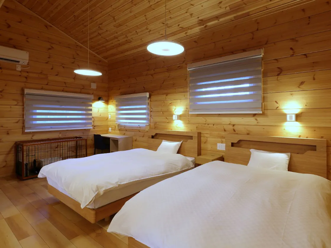 サウナ&露天風呂付ログプレミアム タイカ