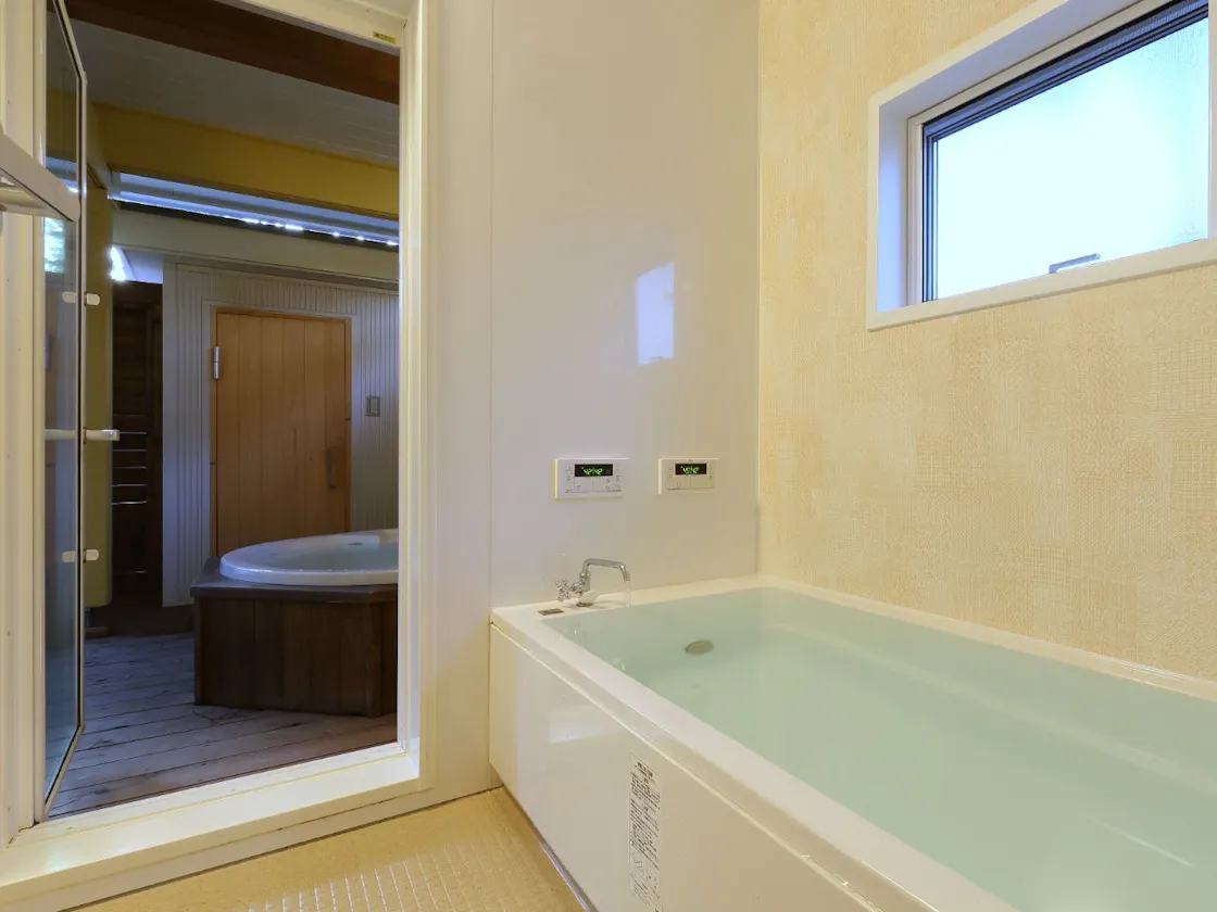 サウナ&露天風呂付ログプレミアム タイカ