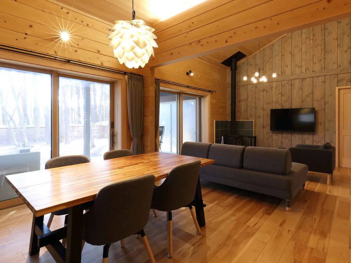 サウナ&露天風呂付ログプレミアム ミ―サ