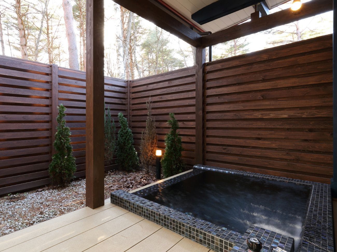 サウナ＆露天風呂付ログプレミアム　ミ―サ