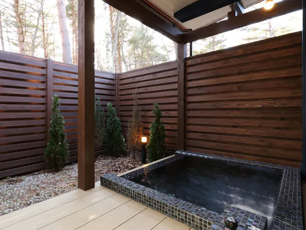 サウナ&露天風呂付ログプレミアム ミ―サ