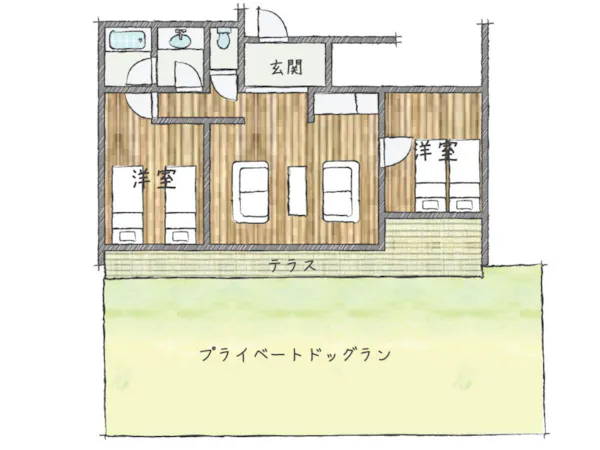 B1-レイクサイドドッグヴィラB1 Part2