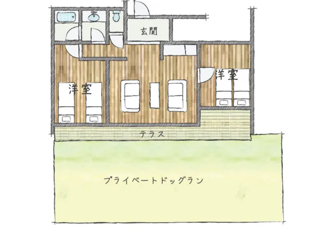 B1-レイクサイドドッグヴィラB1 Part2