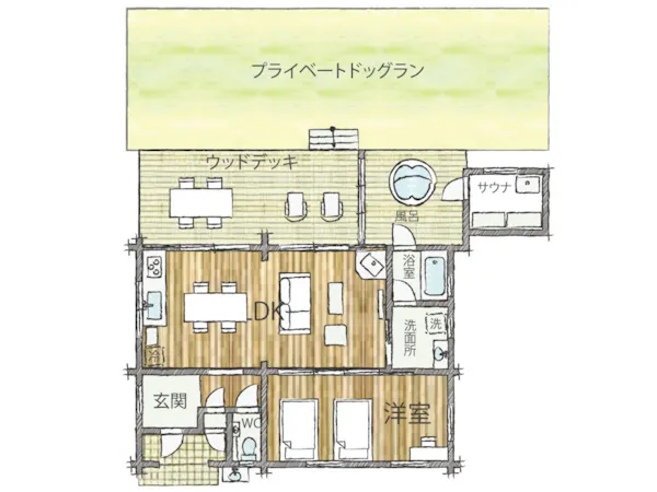 ログプレミアム~リンナ~間取り