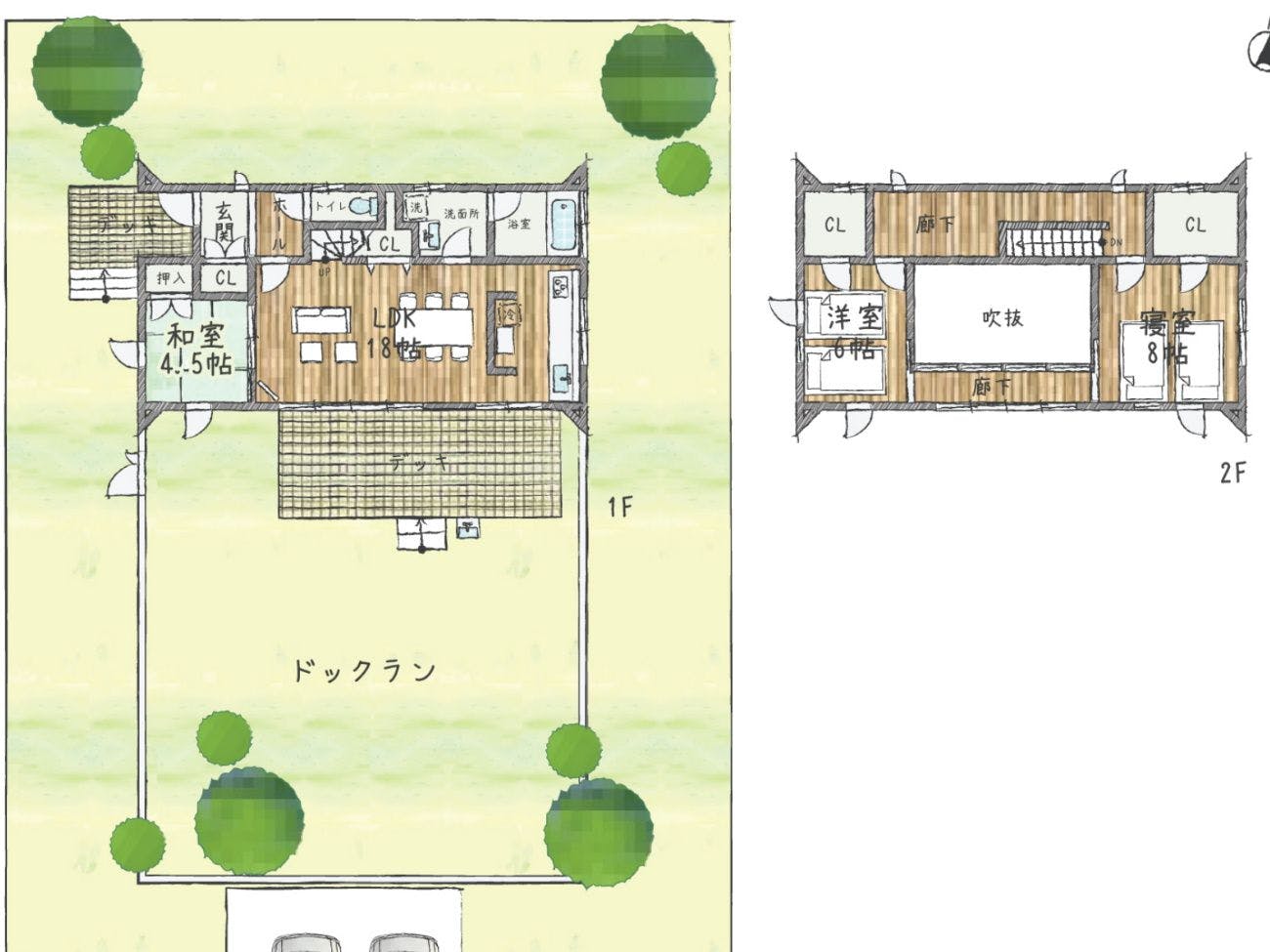 【コンフォートステイ】和み　間取り