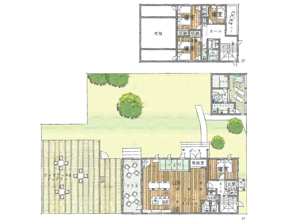 แผนผังห้องบูเก้