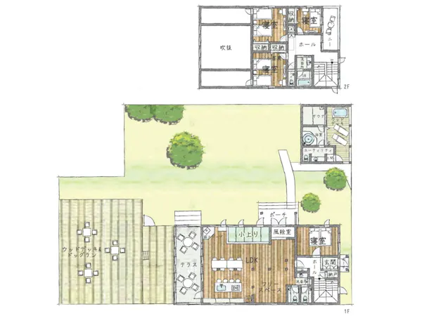 แผนผังห้องบูเก้