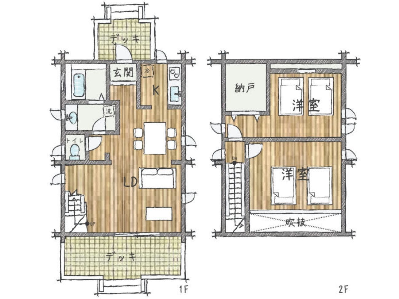 【บ้านพักให้เช่าพร้อมน้ำพุร้อน】ประเภท A