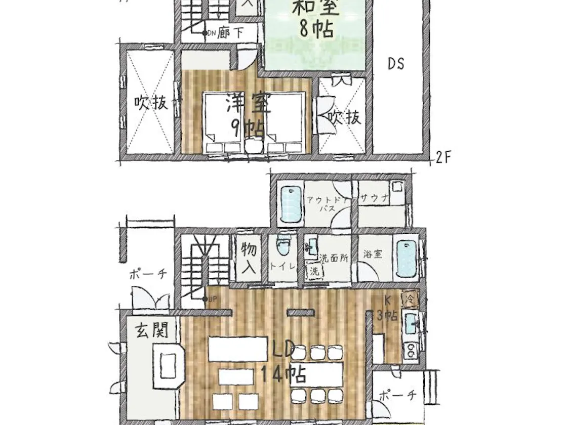 【コンフォートステイ】燈 間取り図