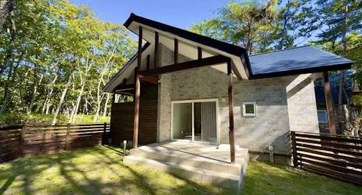 【วิลล่าให้เช่าพร้อมออนเซ็นกลางแจ้ง】ประเภท X