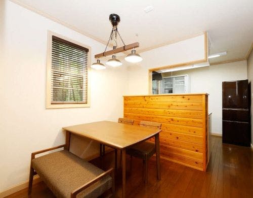 【貸別荘コテージＢタイプ・キッチン】