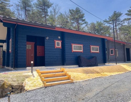 サウナ＆露天風呂付ログプレミアム　ミ―サ