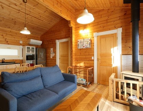 【露天風呂付ログプレミアム】湖（2LDK）HC