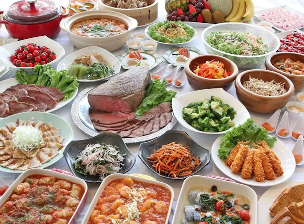【夕食バイキング(イメージ)】