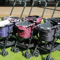 เรายังมีรถเข็นสำหรับสุนัขให้บริการด้วย